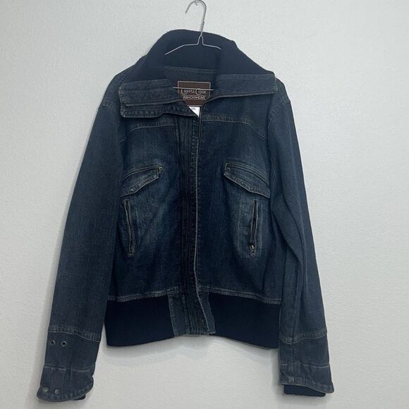 Cripple Creek Ranchwear Denim Jacket Womens Sz XXL Outdoor Western Rodeo Chore - Picture 1 of 9